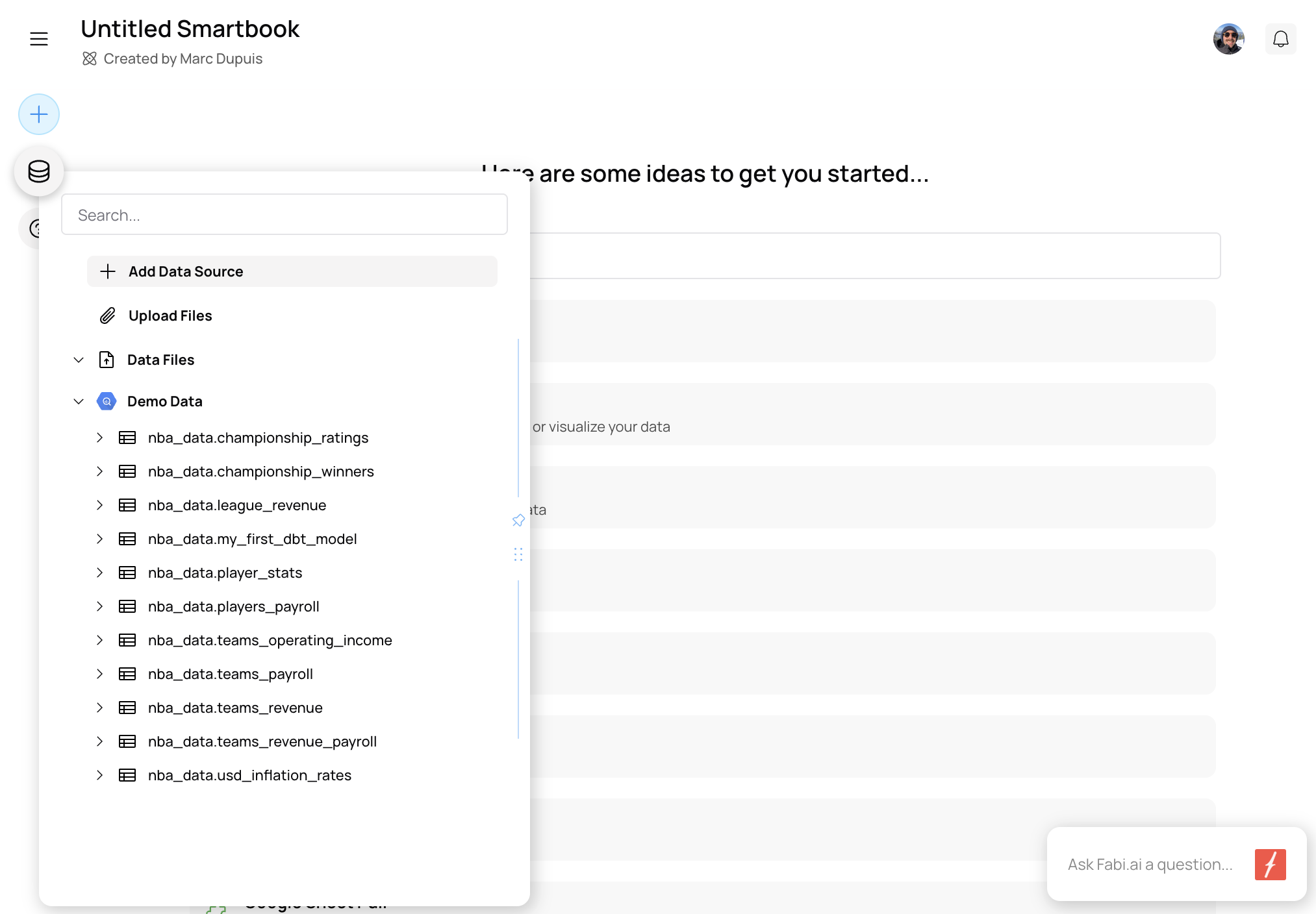 Добавить источник данных
